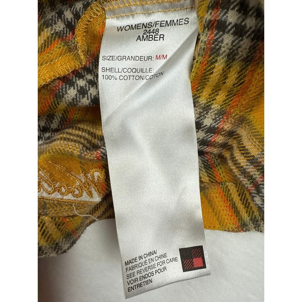Woolrich “amber” cotton flannel womens size M - Picture 4 of 10